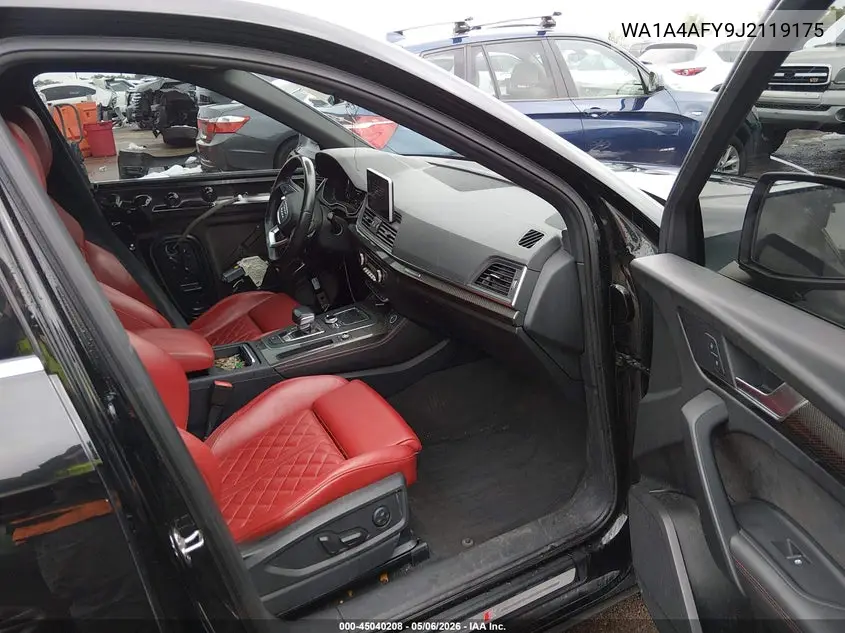2018 Audi Sq5 3.0T Premium Plus VIN: WA1A4AFY9J2119175 Lot: 45040208