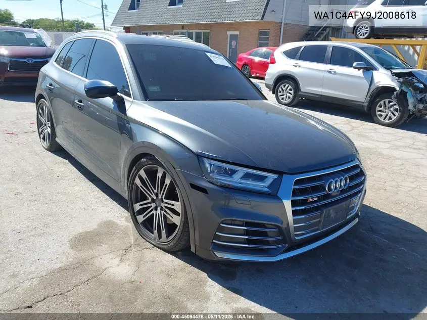 2018 Audi Sq5 3.0T Premium Plus VIN: WA1C4AFY9J2008618 Lot: 45094478