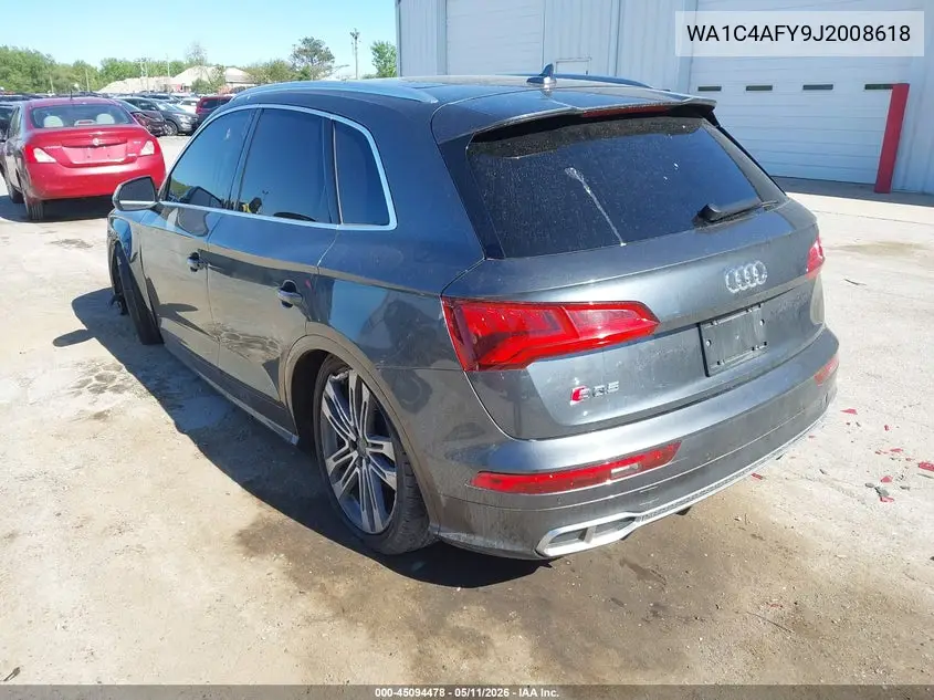 2018 Audi Sq5 3.0T Premium Plus VIN: WA1C4AFY9J2008618 Lot: 45094478