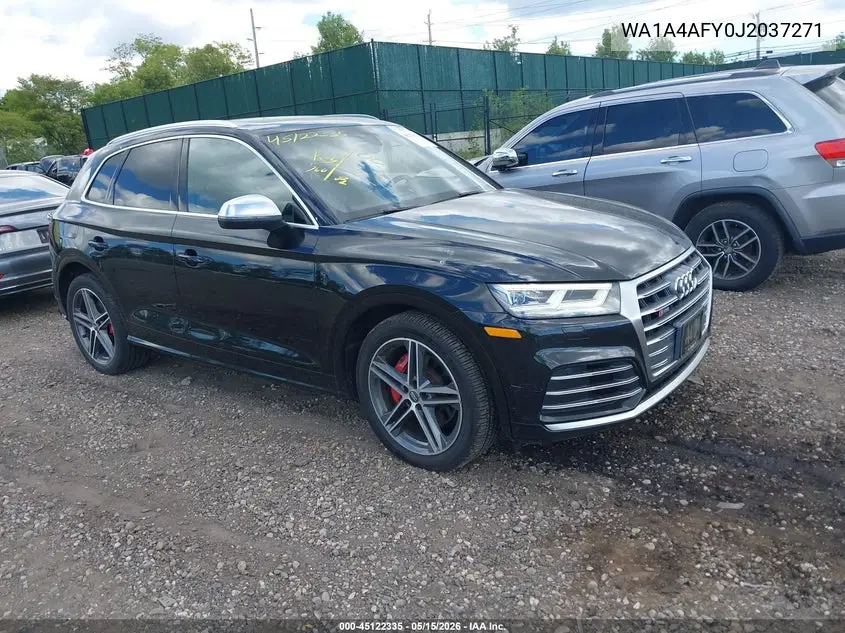 2018 Audi Sq5 3.0T Premium Plus VIN: WA1A4AFY0J2037271 Lot: 45122335
