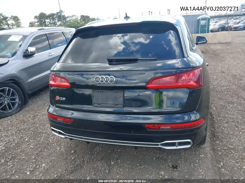 2018 Audi Sq5 3.0T Premium Plus VIN: WA1A4AFY0J2037271 Lot: 45122335