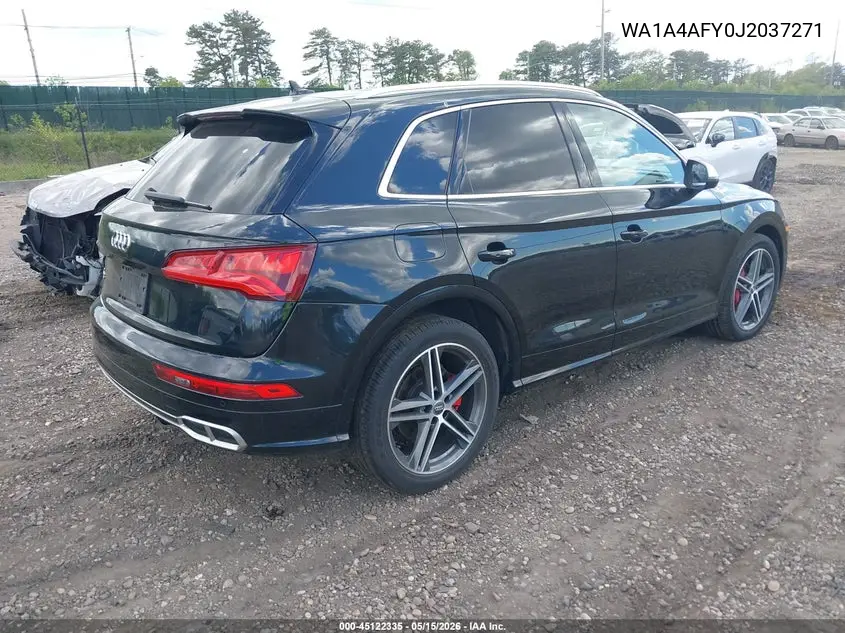 2018 Audi Sq5 3.0T Premium Plus VIN: WA1A4AFY0J2037271 Lot: 45122335
