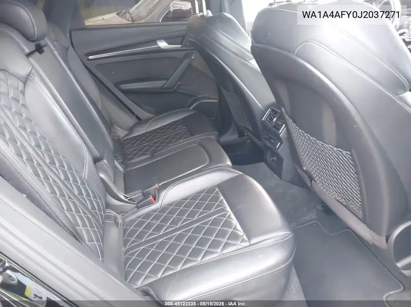 2018 Audi Sq5 3.0T Premium Plus VIN: WA1A4AFY0J2037271 Lot: 45122335