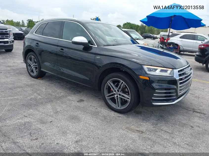 2018 Audi Sq5 3.0T Premium Plus VIN: WA1A4AFYXJ2013558 Lot: 45226077