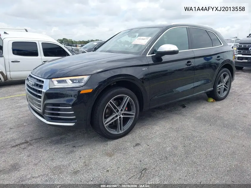 2018 Audi Sq5 3.0T Premium Plus VIN: WA1A4AFYXJ2013558 Lot: 45226077