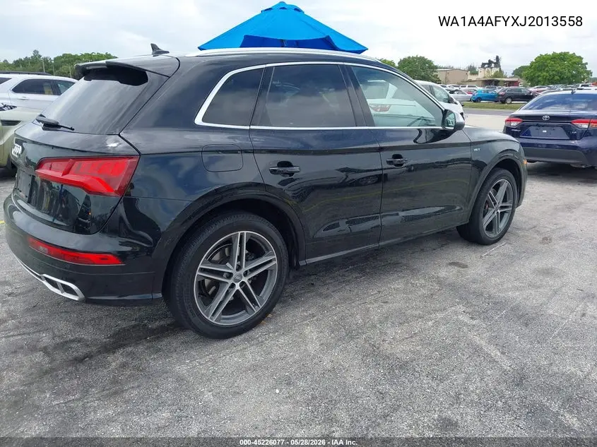 2018 Audi Sq5 3.0T Premium Plus VIN: WA1A4AFYXJ2013558 Lot: 45226077