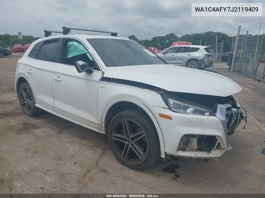 2018 Audi Sq5 3.0T Premium Plus VIN: WA1C4AFY7J2119409 Lot: 45284163