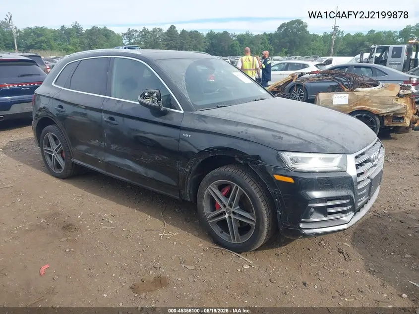 2018 Audi Sq5 3.0T Premium Plus VIN: WA1C4AFY2J2199878 Lot: 45356100