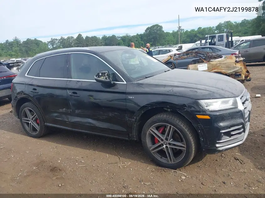 2018 Audi Sq5 3.0T Premium Plus VIN: WA1C4AFY2J2199878 Lot: 45356100