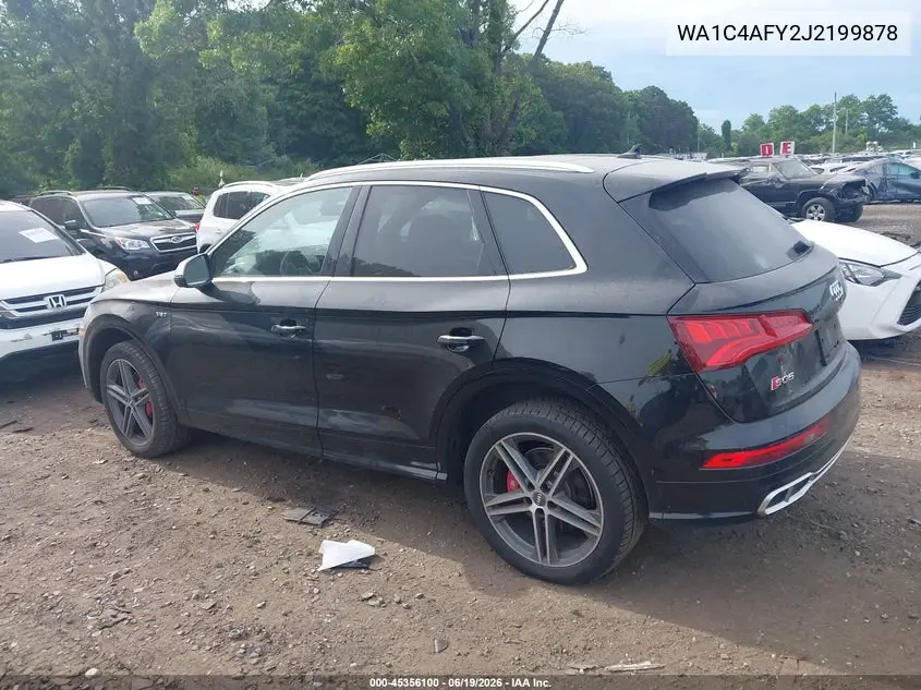 2018 Audi Sq5 3.0T Premium Plus VIN: WA1C4AFY2J2199878 Lot: 45356100