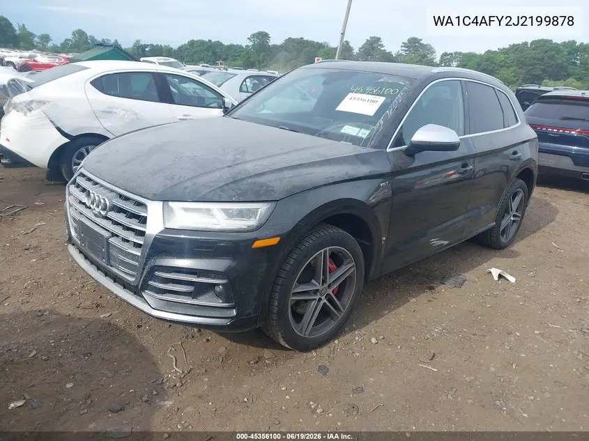 2018 Audi Sq5 3.0T Premium Plus VIN: WA1C4AFY2J2199878 Lot: 45356100