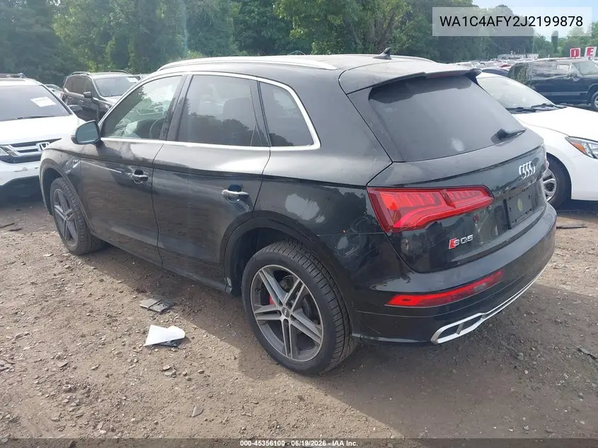 2018 Audi Sq5 3.0T Premium Plus VIN: WA1C4AFY2J2199878 Lot: 45356100