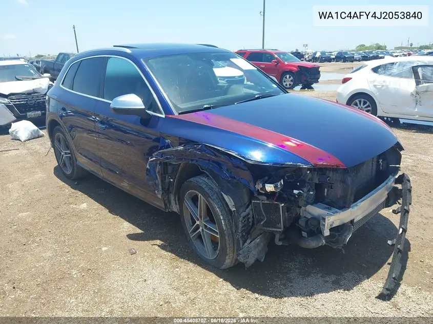 2018 Audi Sq5 3.0T Premium Plus VIN: WA1C4AFY4J2053840 Lot: 45408707