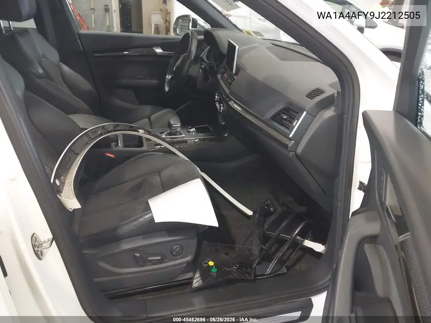 2018 Audi Sq5 3.0T Premium Plus VIN: WA1A4AFY9J2212505 Lot: 45462696