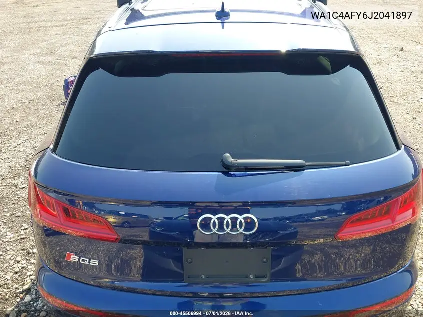 2018 Audi Sq5 3.0T Premium Plus VIN: WA1C4AFY6J2041897 Lot: 45506994