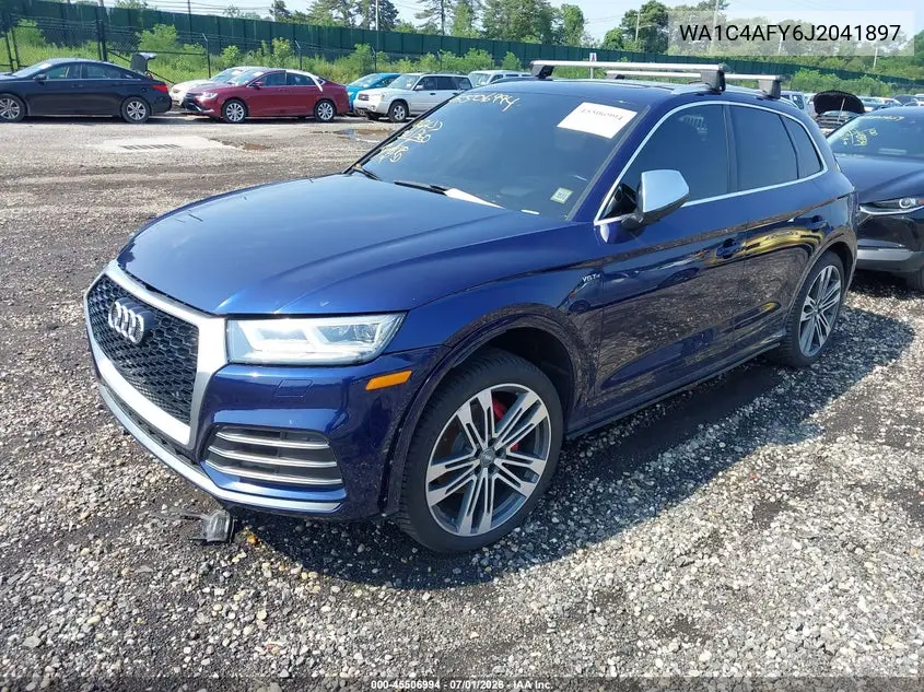 2018 Audi Sq5 3.0T Premium Plus VIN: WA1C4AFY6J2041897 Lot: 45506994