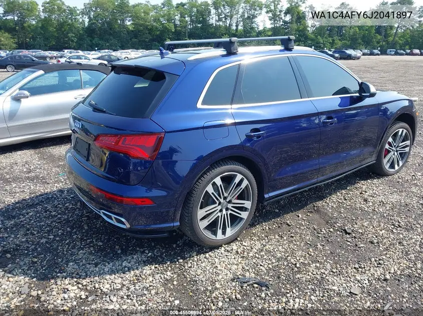 2018 Audi Sq5 3.0T Premium Plus VIN: WA1C4AFY6J2041897 Lot: 45506994