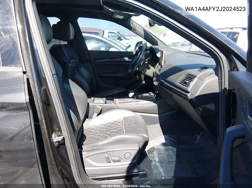 2018 Audi Sq5 3.0T Premium Plus VIN: WA1A4AFY2J2024523 Lot: 45519094