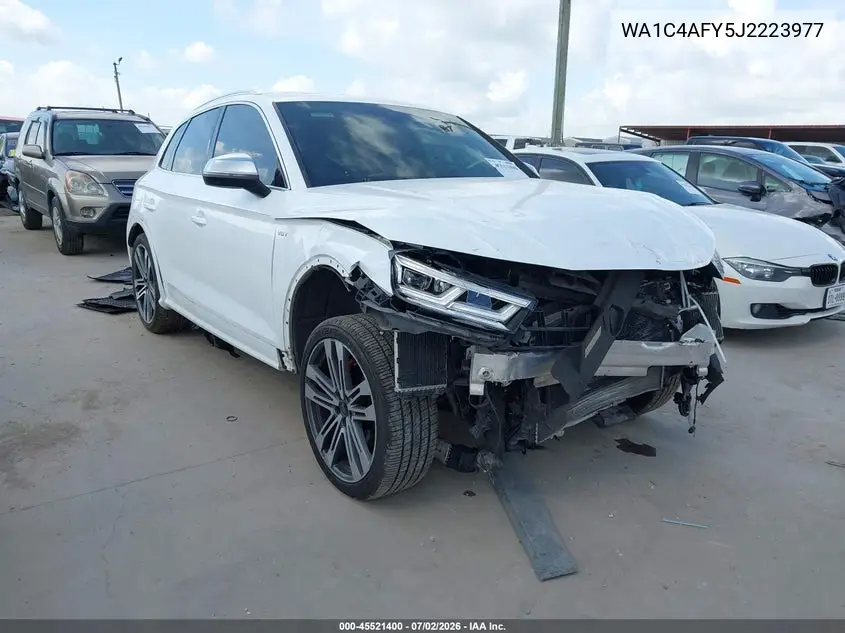 2018 Audi Sq5 3.0T Premium Plus VIN: WA1C4AFY5J2223977 Lot: 45521400