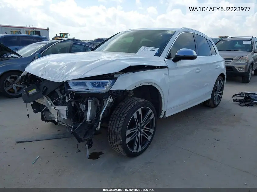 2018 Audi Sq5 3.0T Premium Plus VIN: WA1C4AFY5J2223977 Lot: 45521400