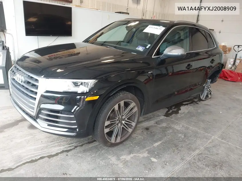 2018 Audi Sq5 3.0T Premium Plus VIN: WA1A4AFYXJ2008909 Lot: 45534675