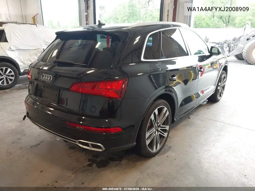 2018 Audi Sq5 3.0T Premium Plus VIN: WA1A4AFYXJ2008909 Lot: 45534675