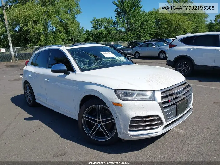 2018 Audi Sq5 3.0T Premium Plus VIN: WA1C4AFY9J2195388 Lot: 45568362