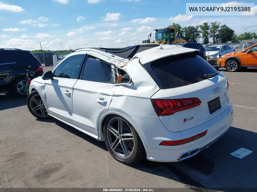 2018 Audi Sq5 3.0T Premium Plus VIN: WA1C4AFY9J2195388 Lot: 45568362