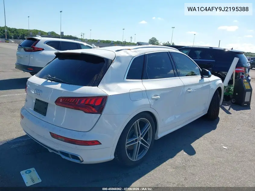 2018 Audi Sq5 3.0T Premium Plus VIN: WA1C4AFY9J2195388 Lot: 45568362