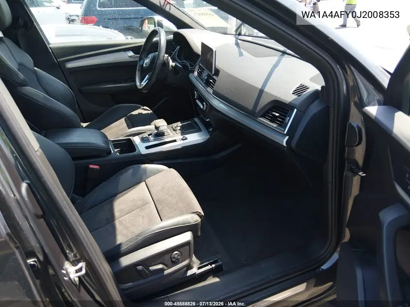 2018 Audi Sq5 3.0T Premium Plus VIN: WA1A4AFY0J2008353 Lot: 45588826