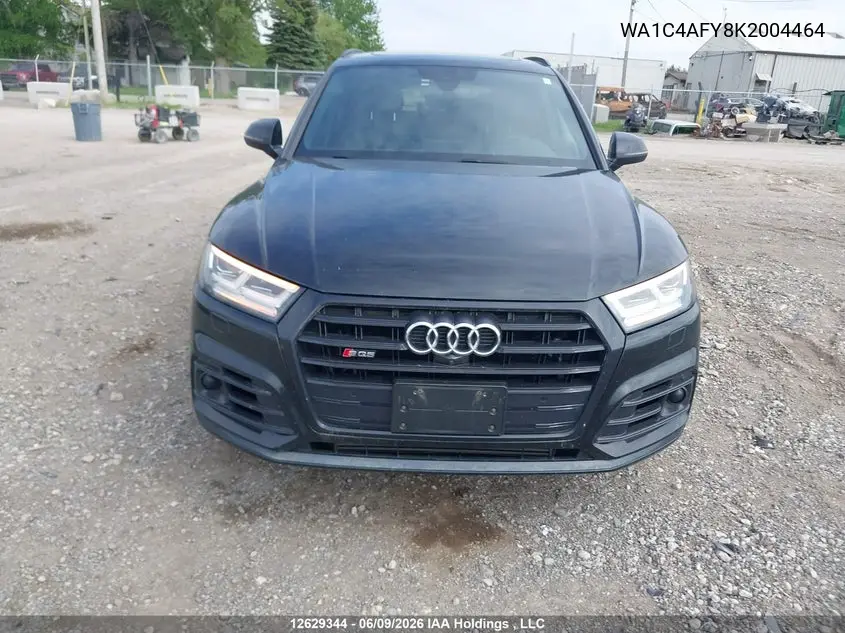 2019 Audi Sq5 VIN: WA1C4AFY8K2004464 Lot: 12629344