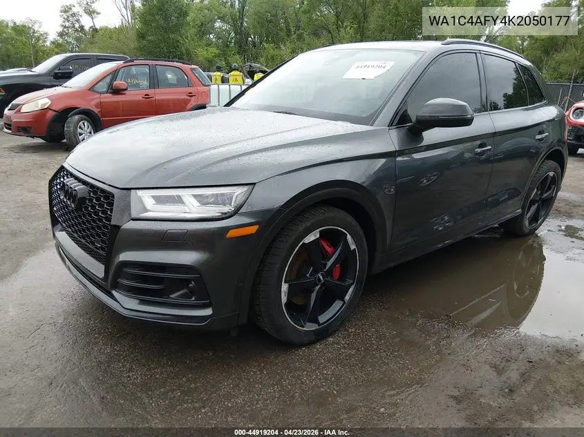 2019 Audi Sq5 3.0T Premium VIN: WA1C4AFY4K2050177 Lot: 44919204