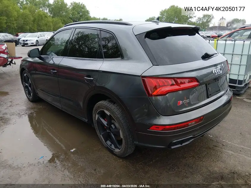 2019 Audi Sq5 3.0T Premium VIN: WA1C4AFY4K2050177 Lot: 44919204