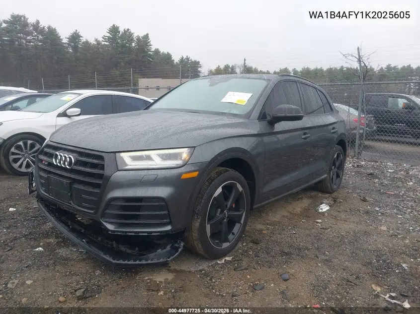 2019 Audi Sq5 3.0T Premium VIN: WA1B4AFY1K2025605 Lot: 44977725