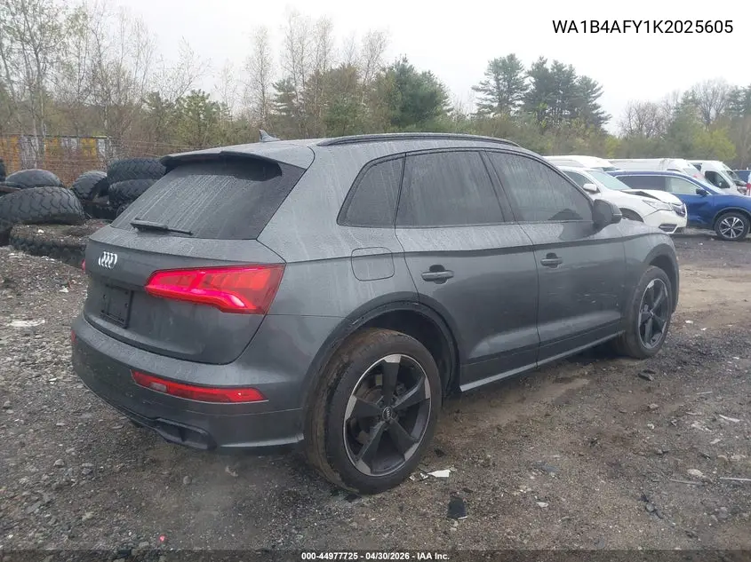 2019 Audi Sq5 3.0T Premium VIN: WA1B4AFY1K2025605 Lot: 44977725
