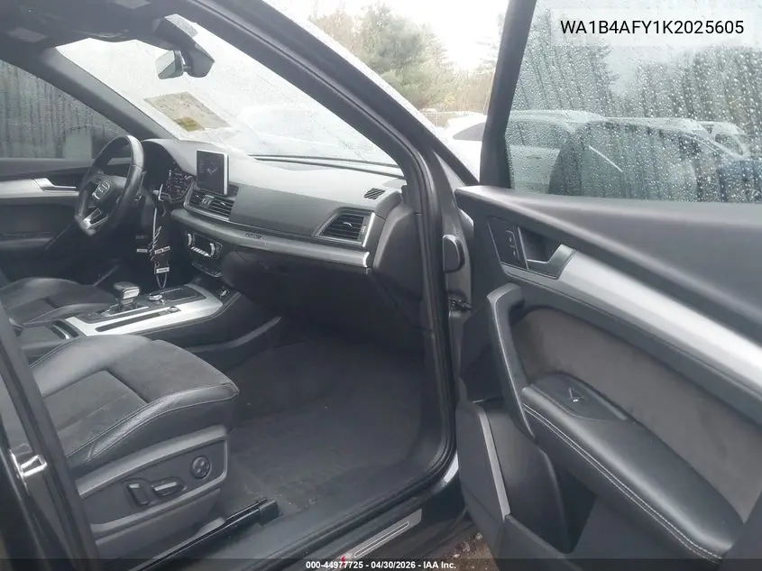 2019 Audi Sq5 3.0T Premium VIN: WA1B4AFY1K2025605 Lot: 44977725