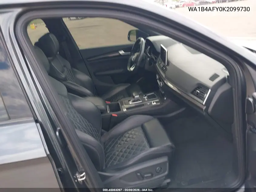 2019 Audi Sq5 3.0T Premium VIN: WA1B4AFY0K2099730 Lot: 45083267