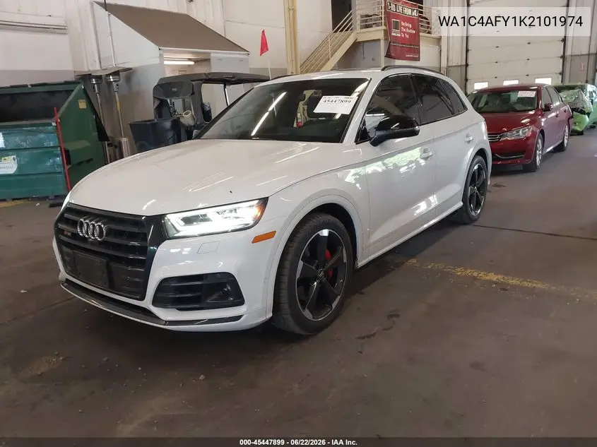 2019 Audi Sq5 3.0T Premium VIN: WA1C4AFY1K2101974 Lot: 45447899