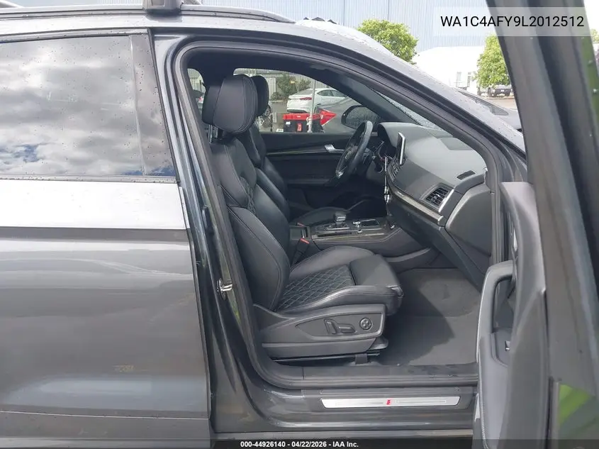 2020 Audi Sq5 Prestige Tfsi Quattro Tiptronic VIN: WA1C4AFY9L2012512 Lot: 44926140