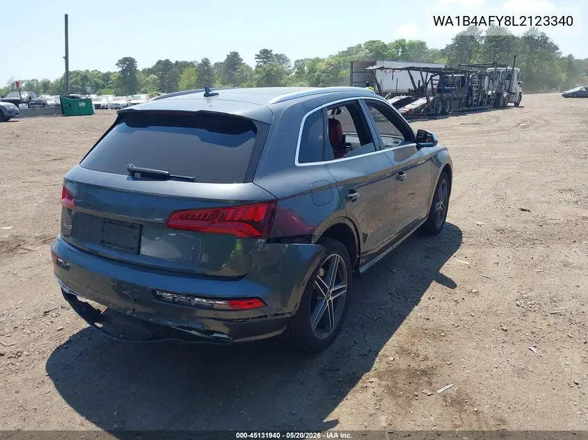 2020 Audi Sq5 Premium Plus Tfsi Quattro Tiptronic VIN: WA1B4AFY8L2123340 Lot: 45131940