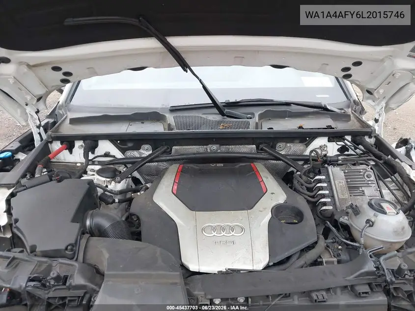 2020 Audi Sq5 Premium Tfsi Quattro Tiptronic VIN: WA1A4AFY6L2015746 Lot: 45437703