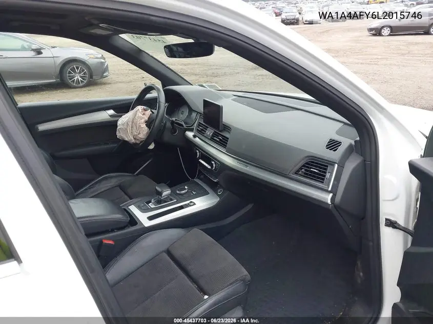2020 Audi Sq5 Premium Tfsi Quattro Tiptronic VIN: WA1A4AFY6L2015746 Lot: 45437703