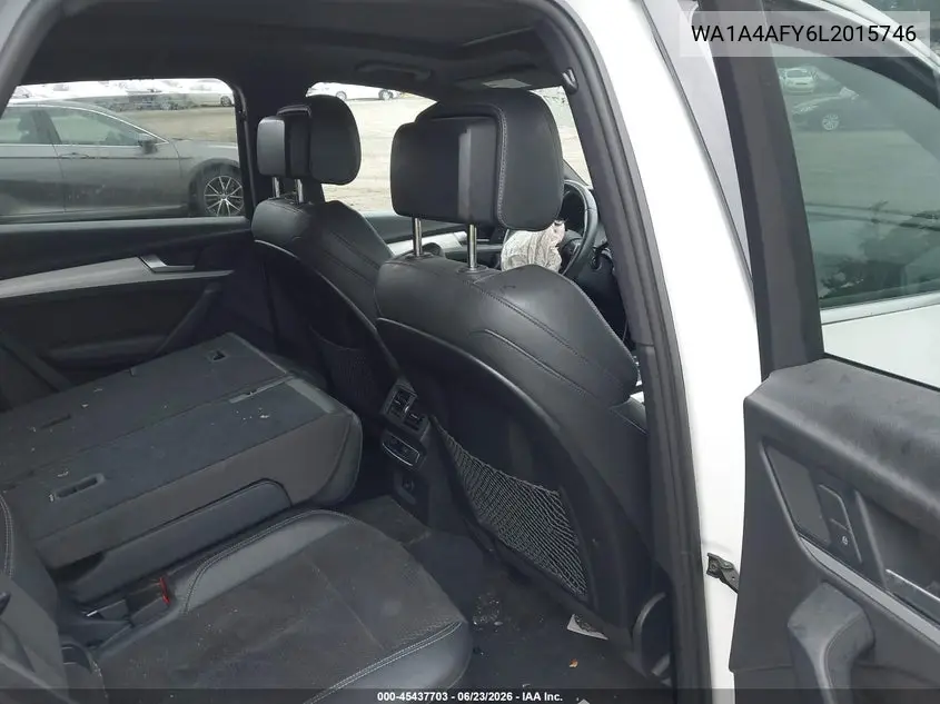 2020 Audi Sq5 Premium Tfsi Quattro Tiptronic VIN: WA1A4AFY6L2015746 Lot: 45437703