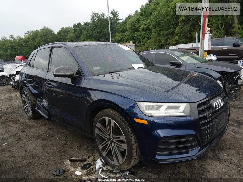 2020 Audi Sq5 Premium Plus Tfsi Quattro Tiptronic VIN: WA1B4AFY8L2043892 Lot: 45479946