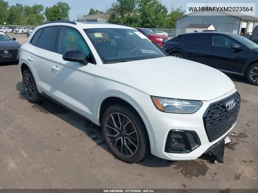 2021 Audi Sq5 Premium Plus Tfsi Quattro Tiptronic VIN: WA1B4AFYXM2023564 Lot: 45628656