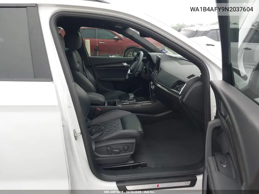 2022 Audi Sq5 Premium Plus Tfsi Quattro Tiptronic VIN: WA1B4AFY9N2037604 Lot: 44975416