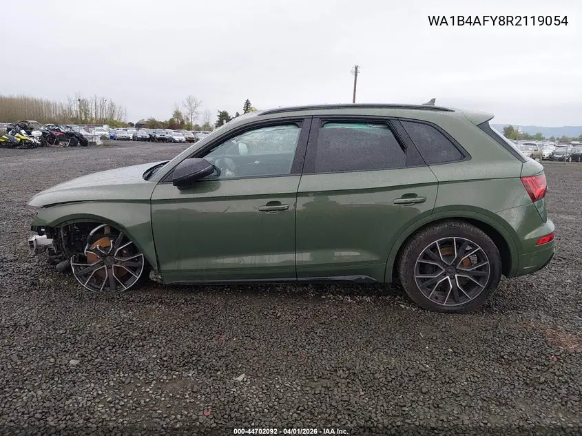 2024 Audi Sq5 Premium Plus Tfsi Quattro Tiptronic VIN: WA1B4AFY8R2119054 Lot: 44702092