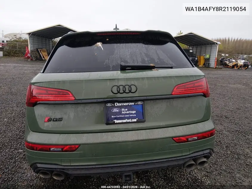2024 Audi Sq5 Premium Plus Tfsi Quattro Tiptronic VIN: WA1B4AFY8R2119054 Lot: 44702092