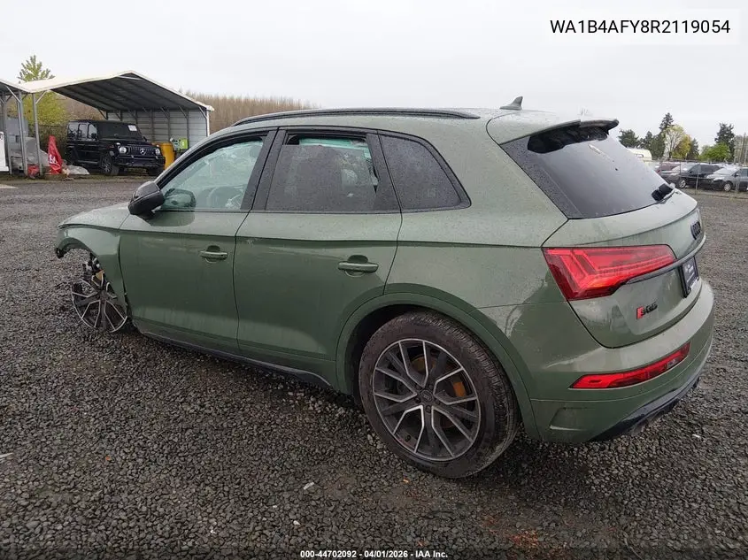 2024 Audi Sq5 Premium Plus Tfsi Quattro Tiptronic VIN: WA1B4AFY8R2119054 Lot: 44702092