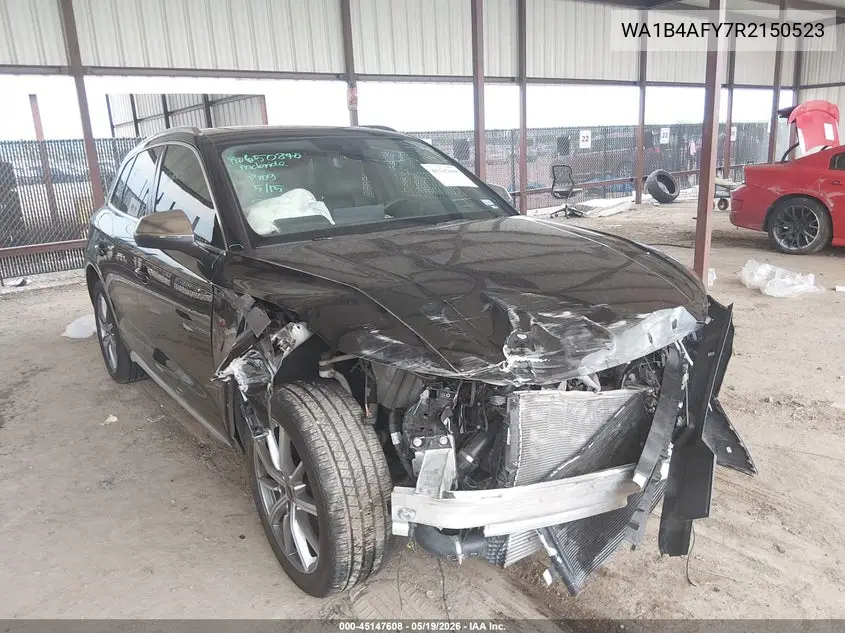 2024 Audi Sq5 Premium Plus Tfsi Quattro Tiptronic VIN: WA1B4AFY7R2150523 Lot: 45147608